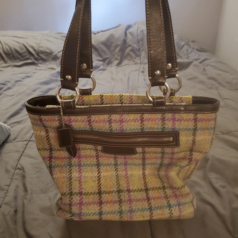 Vintage Coach Penelope Tattersall LIKE NEW
